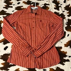 Cinch Button Down Shirt